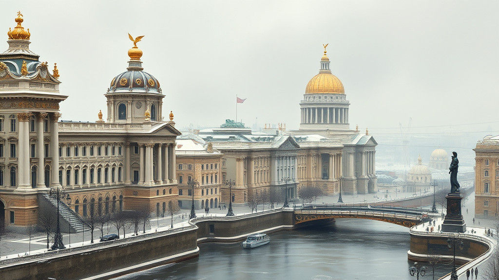 19th Century St. Petersburg in Romantic Style