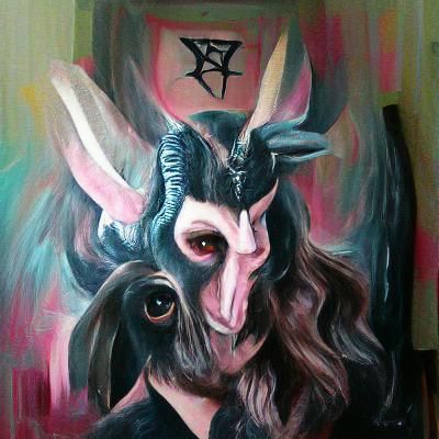 Baphomet: An AI Generated Symbolic Depiction