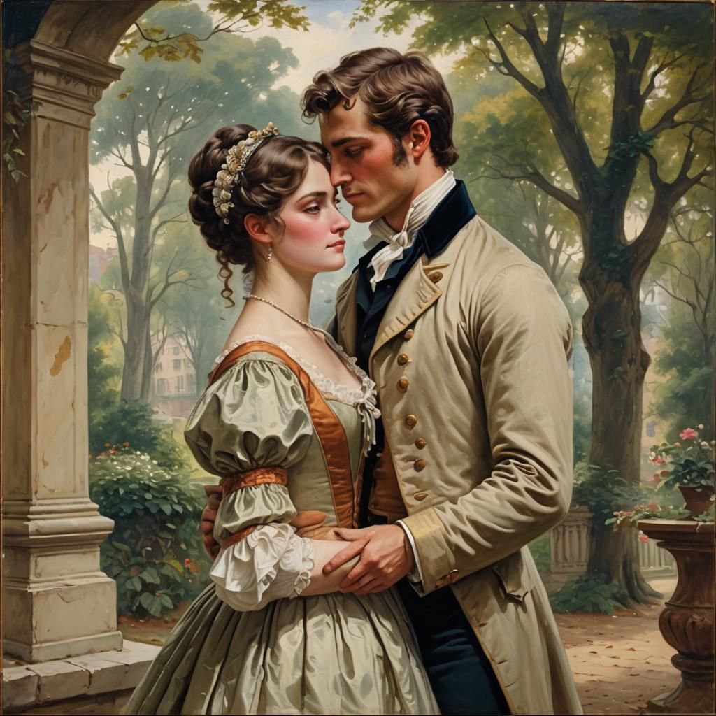 A Regency period book cover