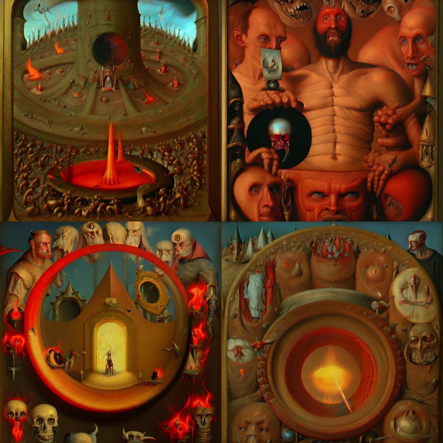 Dantes 7 rings of hell