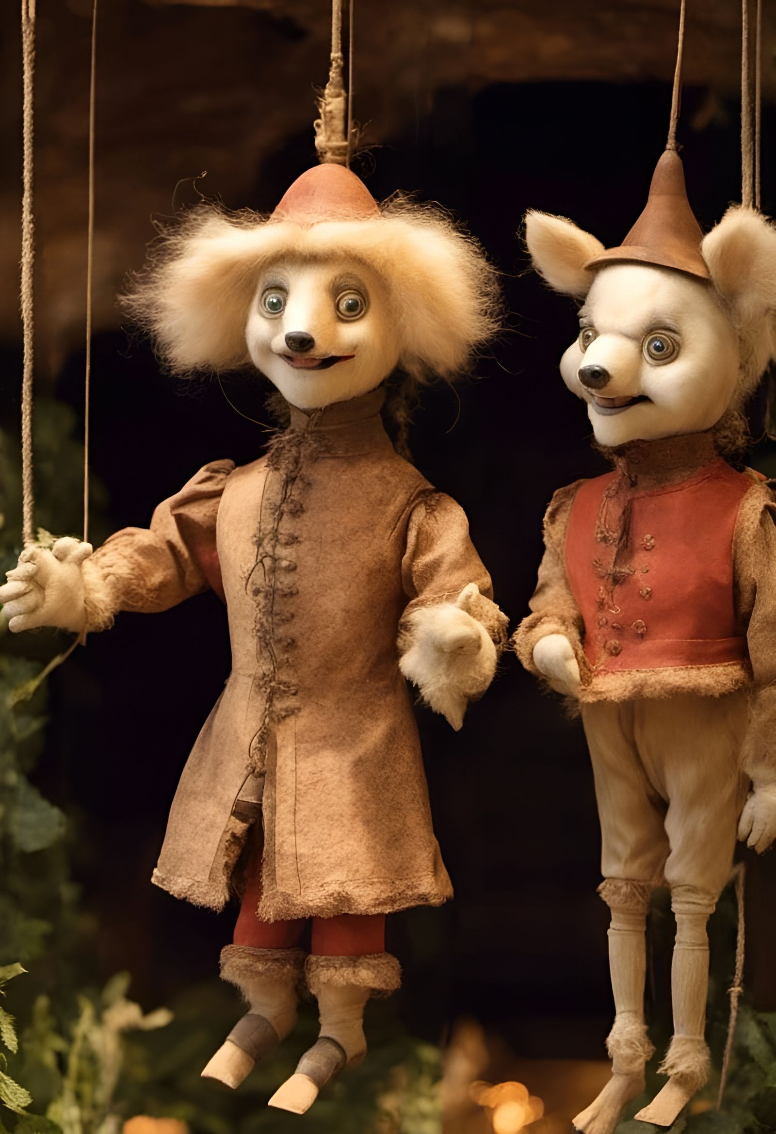 Cute Animatronic Marionettes Inspired by Les Jardins de Marq...