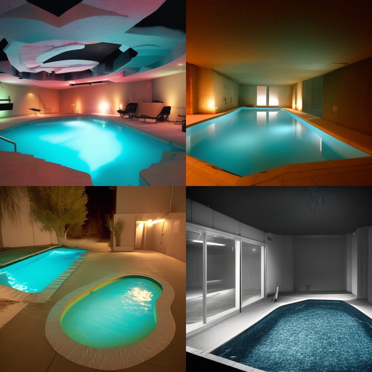 Dreamcore Pool in the Backrooms