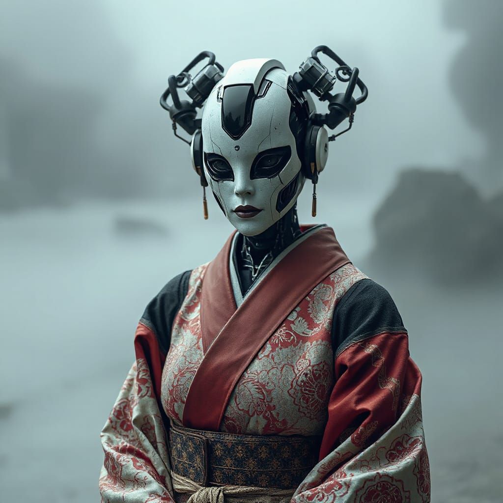 robotic geisha