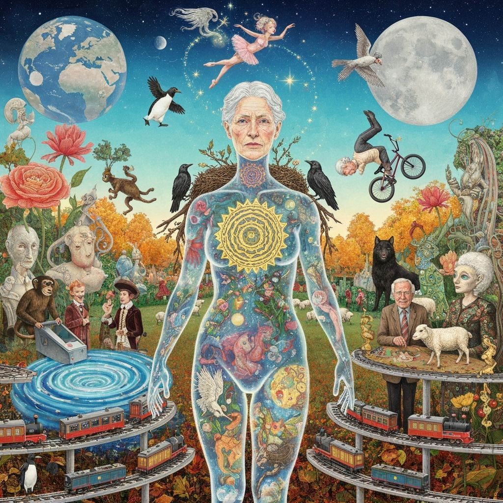 Luminous Chakra Wheels Radiating Mythological Light Codes