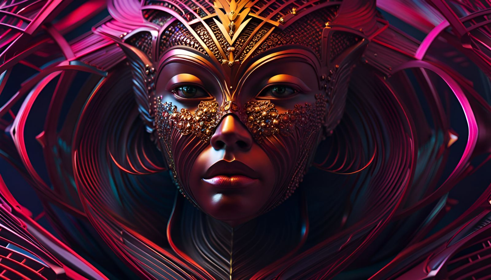 Moonlit Rose Fields in Photorealistic Style