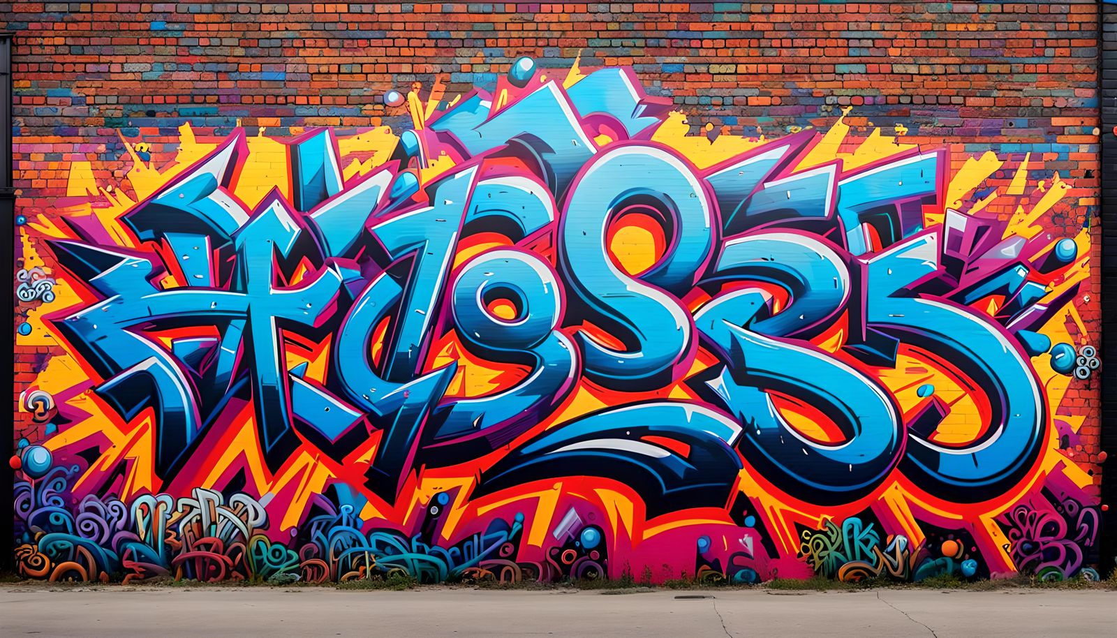 Graffiti Word Art (Continued)