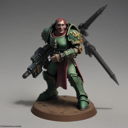 Warhammer 40K Jedi Knight Concept Art