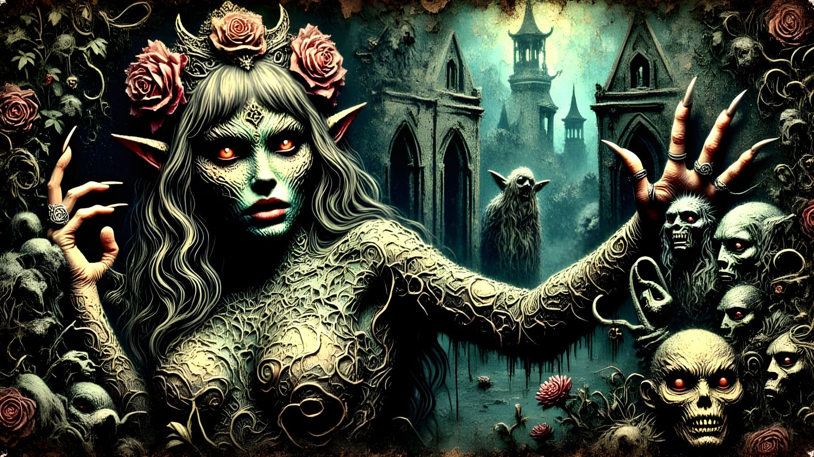 Ethereal Chaoscape of Regal Wonder