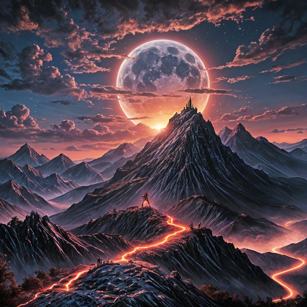 Lord of the Rings in Comic Book Style