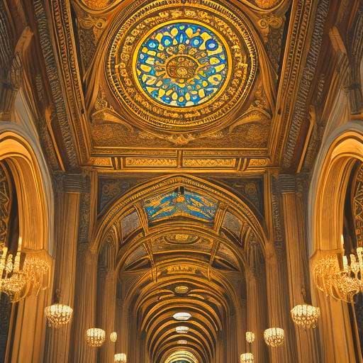 Intricate Ornate Design Generated by AI