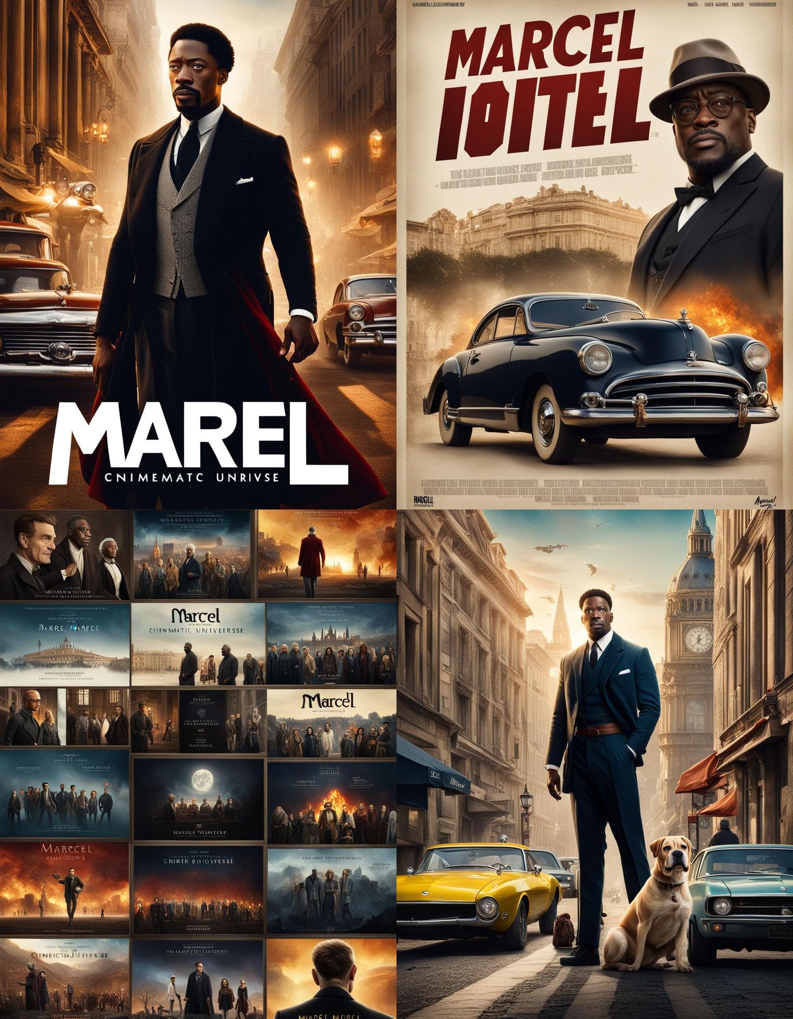 Marcel Cinematic Universe: A Humorous Movie Poster