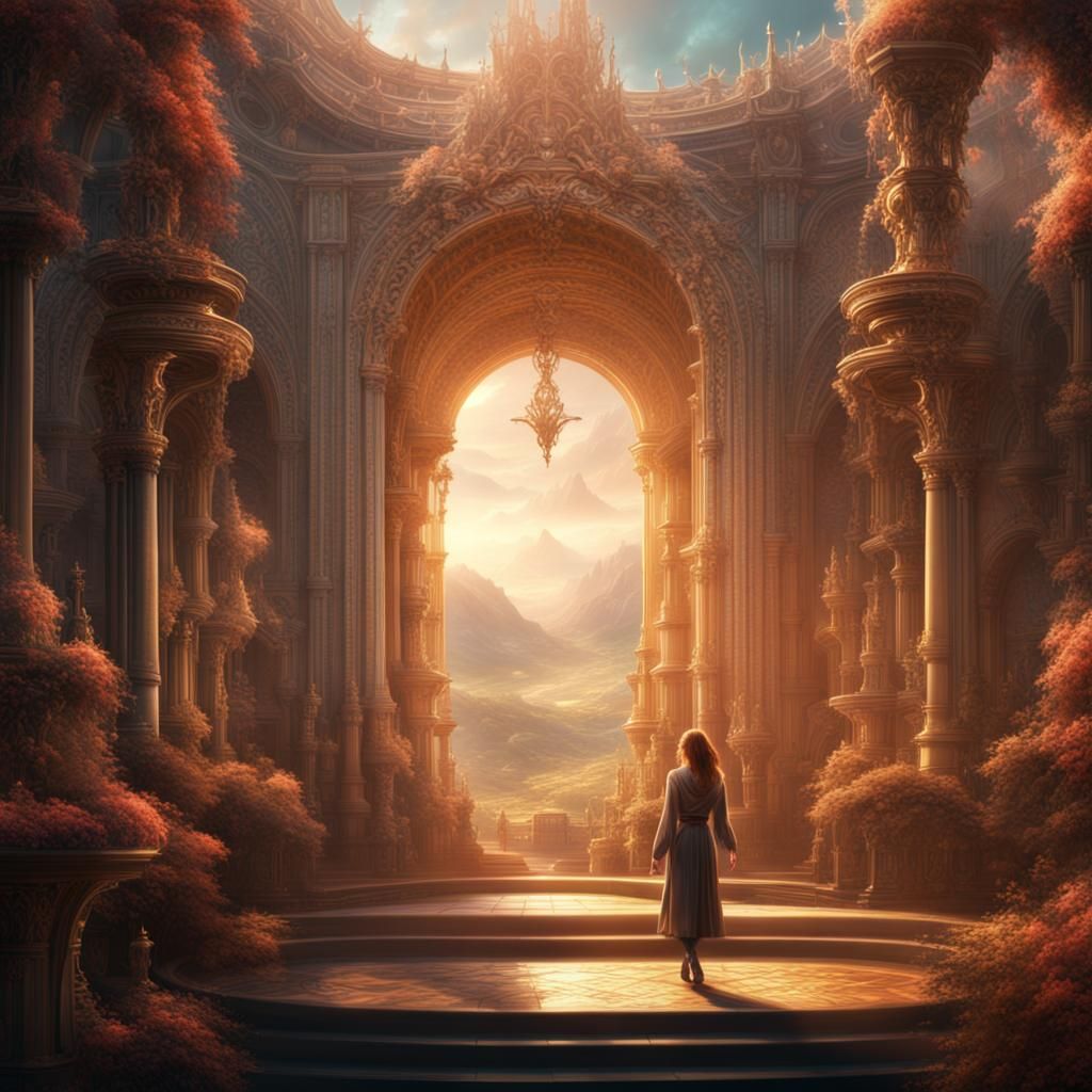 Empowerment and Healing: A Digital Matte Painting