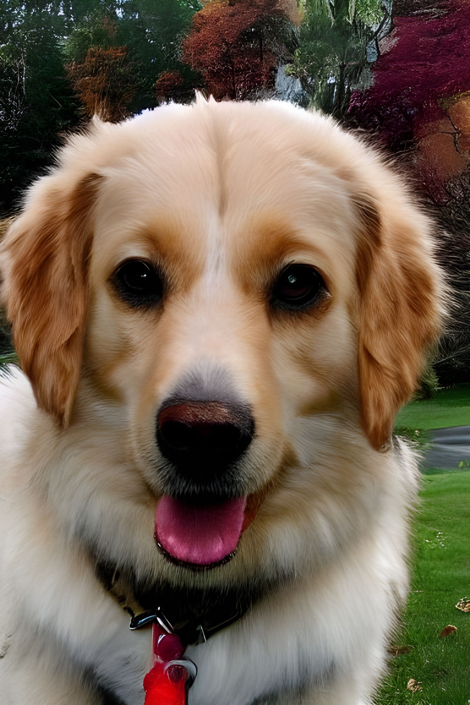 AI Generates a Portrait of a Very Good Dog