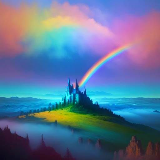 Rainbow Juggler: A Whimsical Display of Color