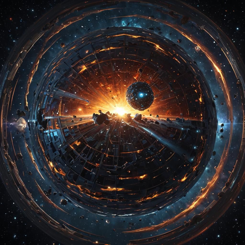 Dyson Sphere Interior with Magnetar