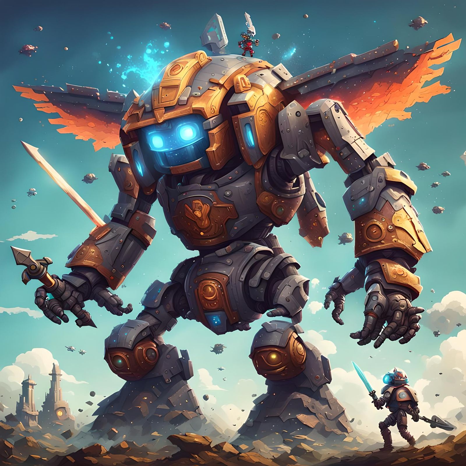 Made-up Video Game Characters Qubig