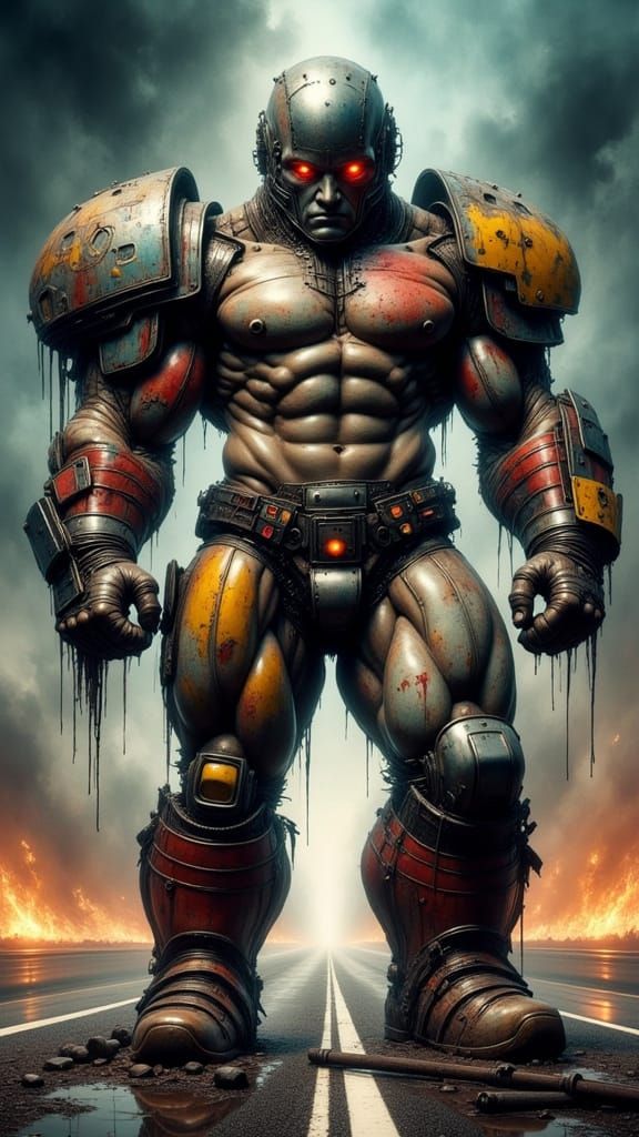 Cybernetic Colossus: Abandoned Freeway