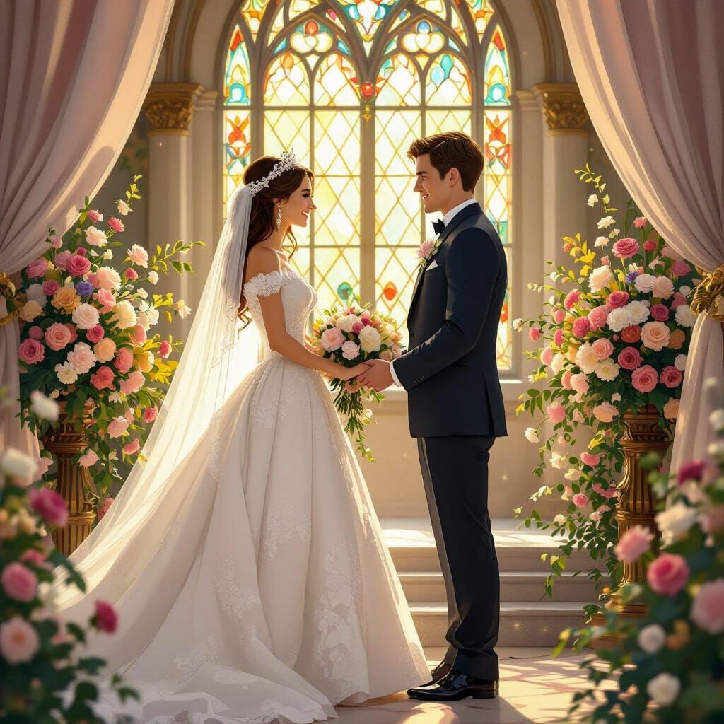 Princess Marries Best Friend in Romantic Storybook Wedding