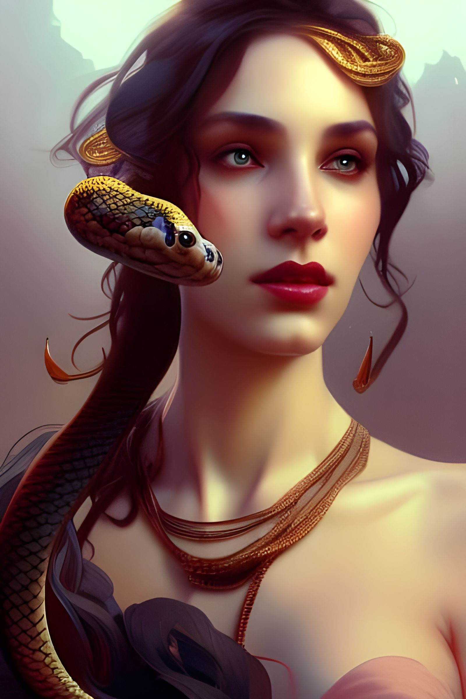 Beautiful Snake Charmer