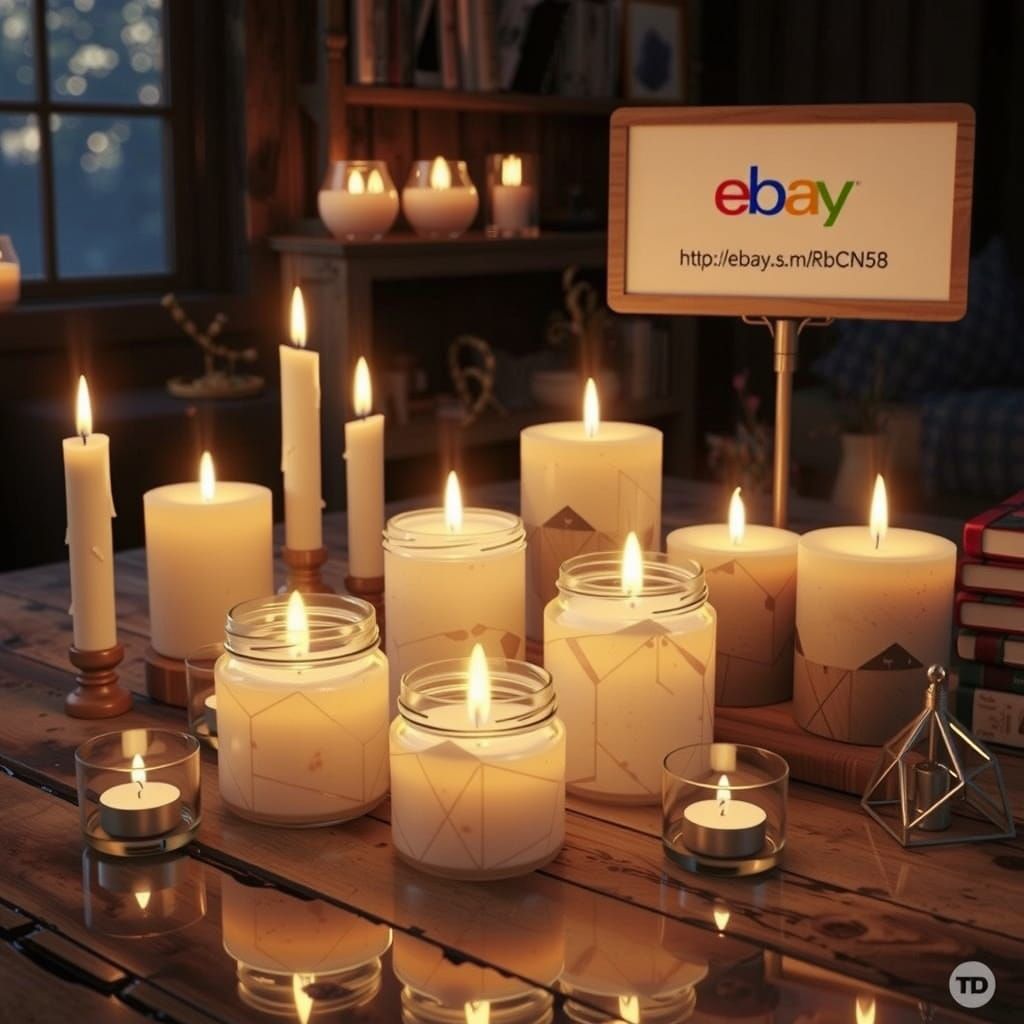 Candle-Lit Display with eBay Advertisement in Unreal Engine ...
