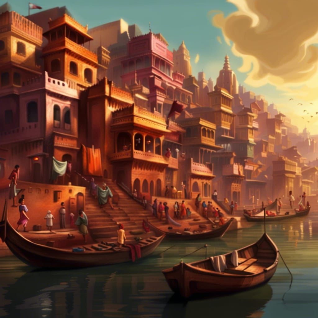 Varanasi’s Ghatsin India