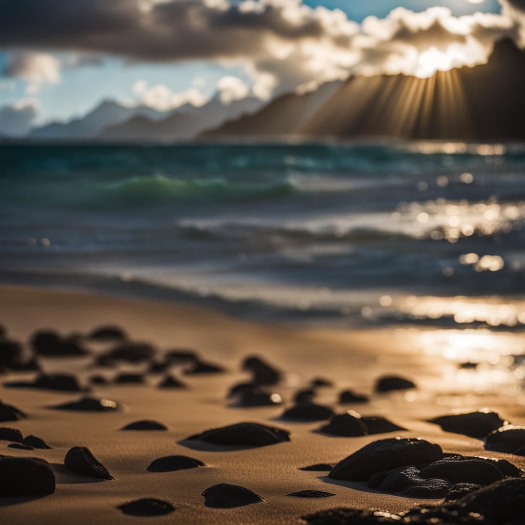 Hawaii Photography with Dramatic Lighting and Bokeh