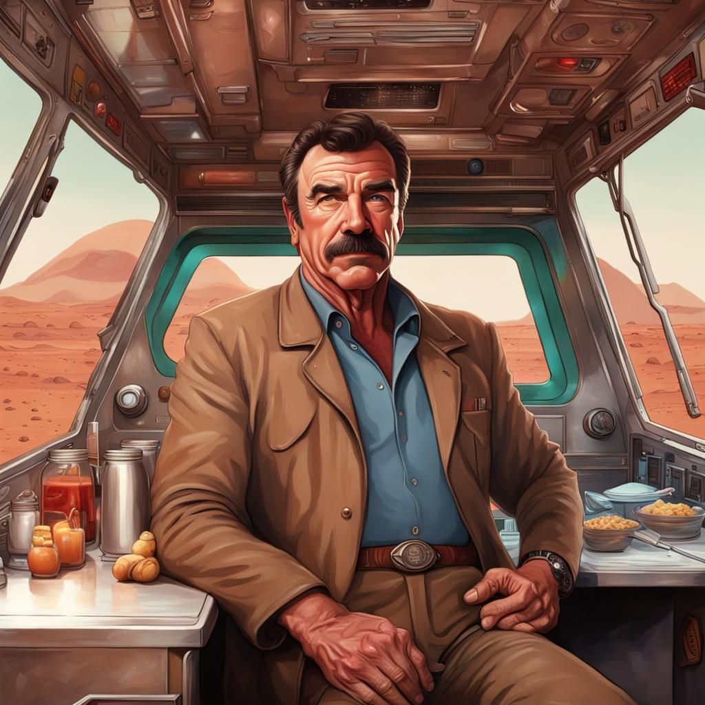 Tom Selleck's Truck of Mysterious Food