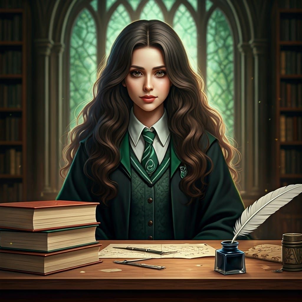 Slytherin Studying