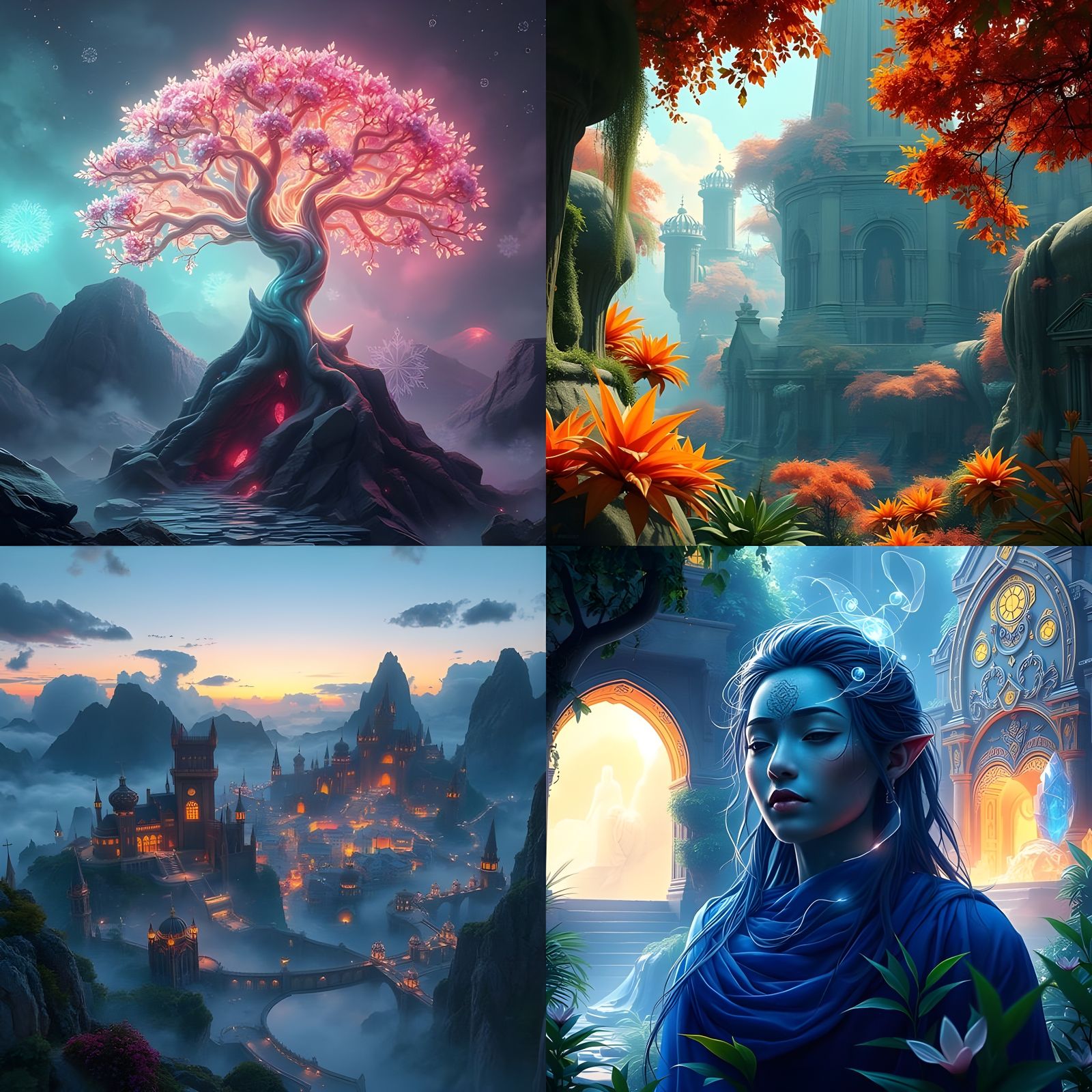 Ethereal Digital Realm