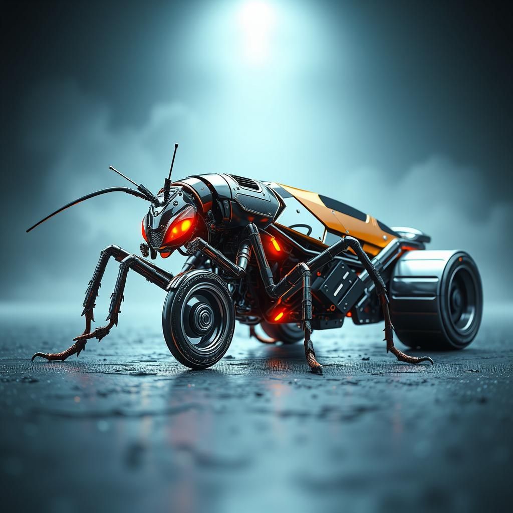 Cockroach desert racer