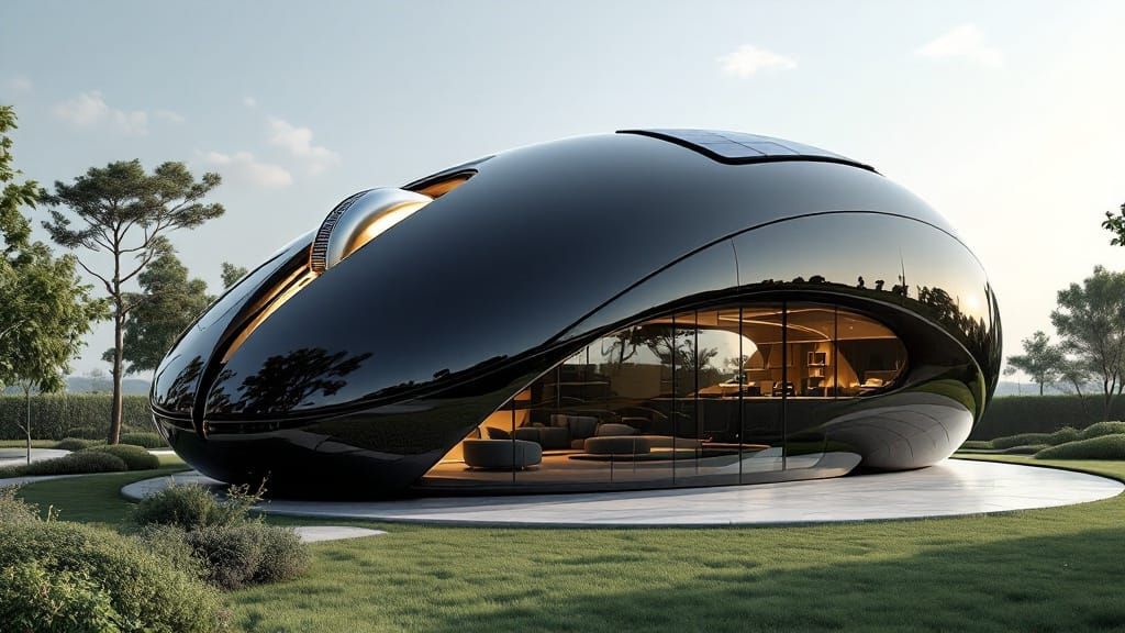 Luxury Mouse House: Futuristic Architecture