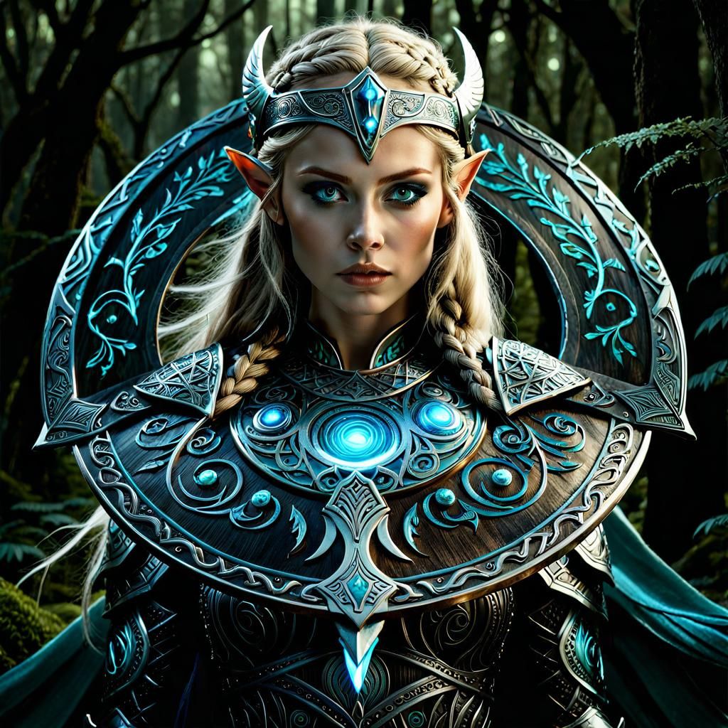 I guess that's one way of holding a shield