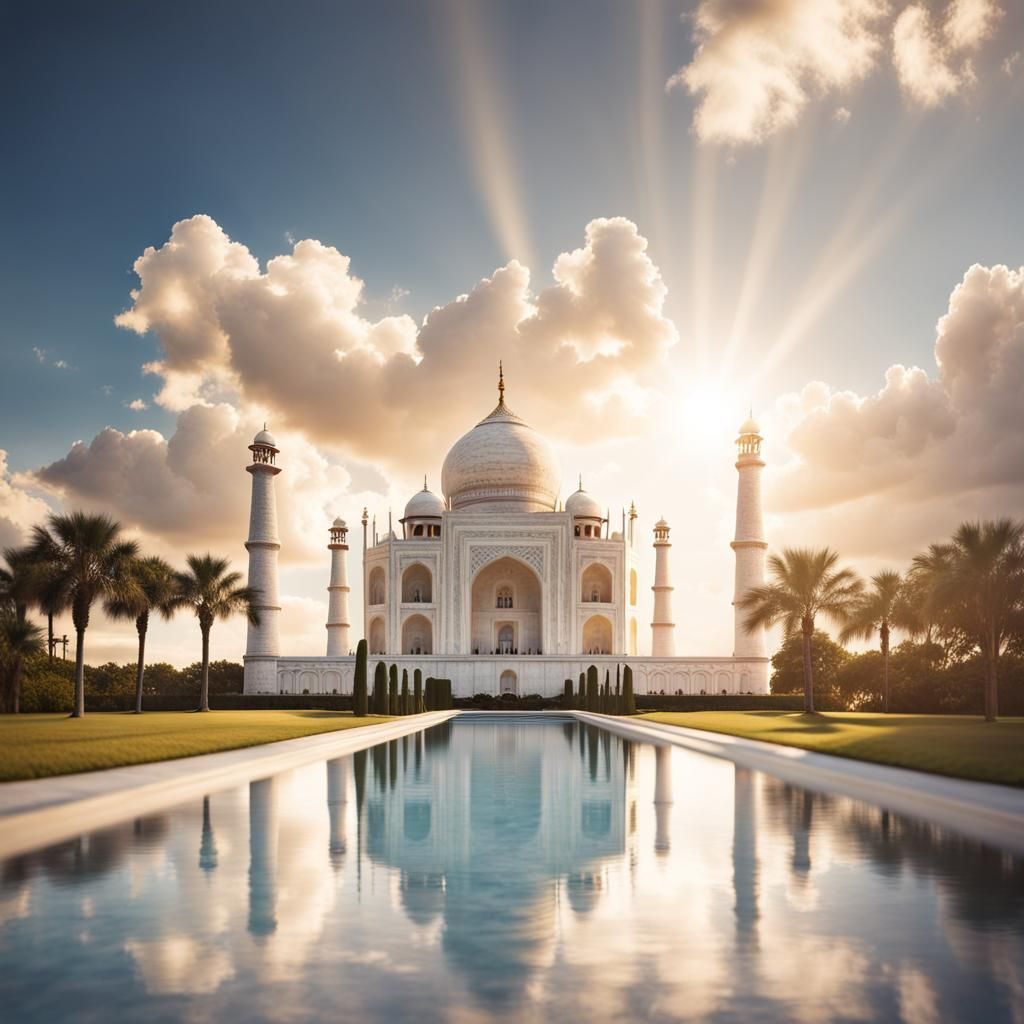 Taj Mahal-Inspired Florida Resort with Pool