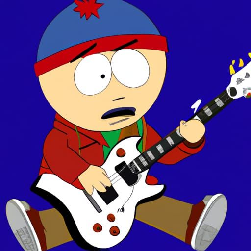 Stan Marsh Shredding on Guitar