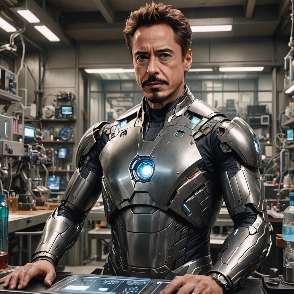 Biometric Engineer in Lab, Digital Rendering