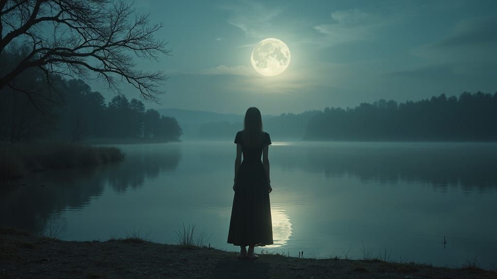 Surreal Moonlit Enchantment