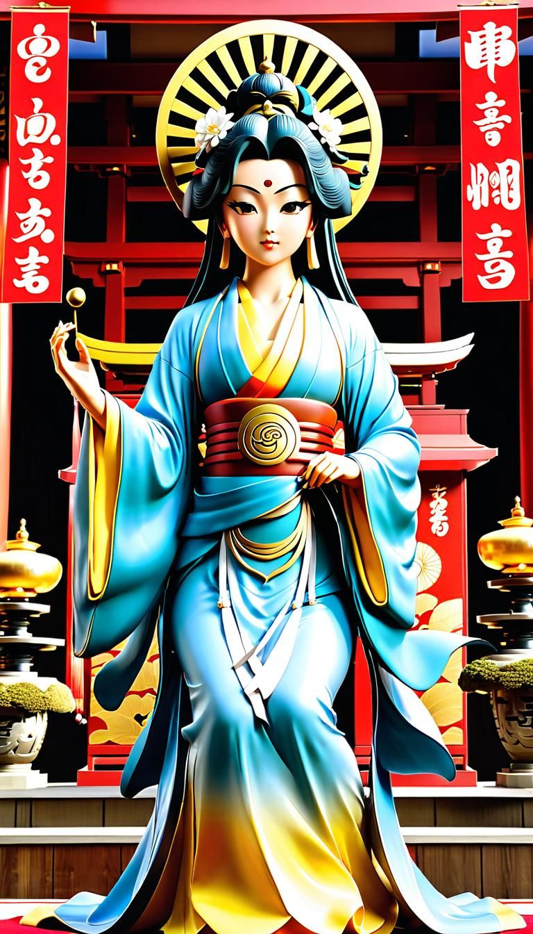 Goddess of music Benzaiten