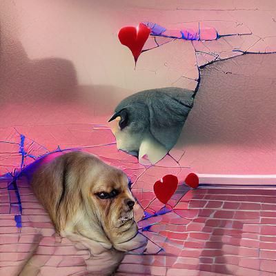 AI Generated Image from a Blank Prompt