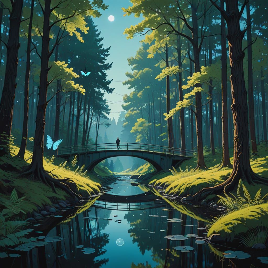 Ethereal Forest Dreamscape