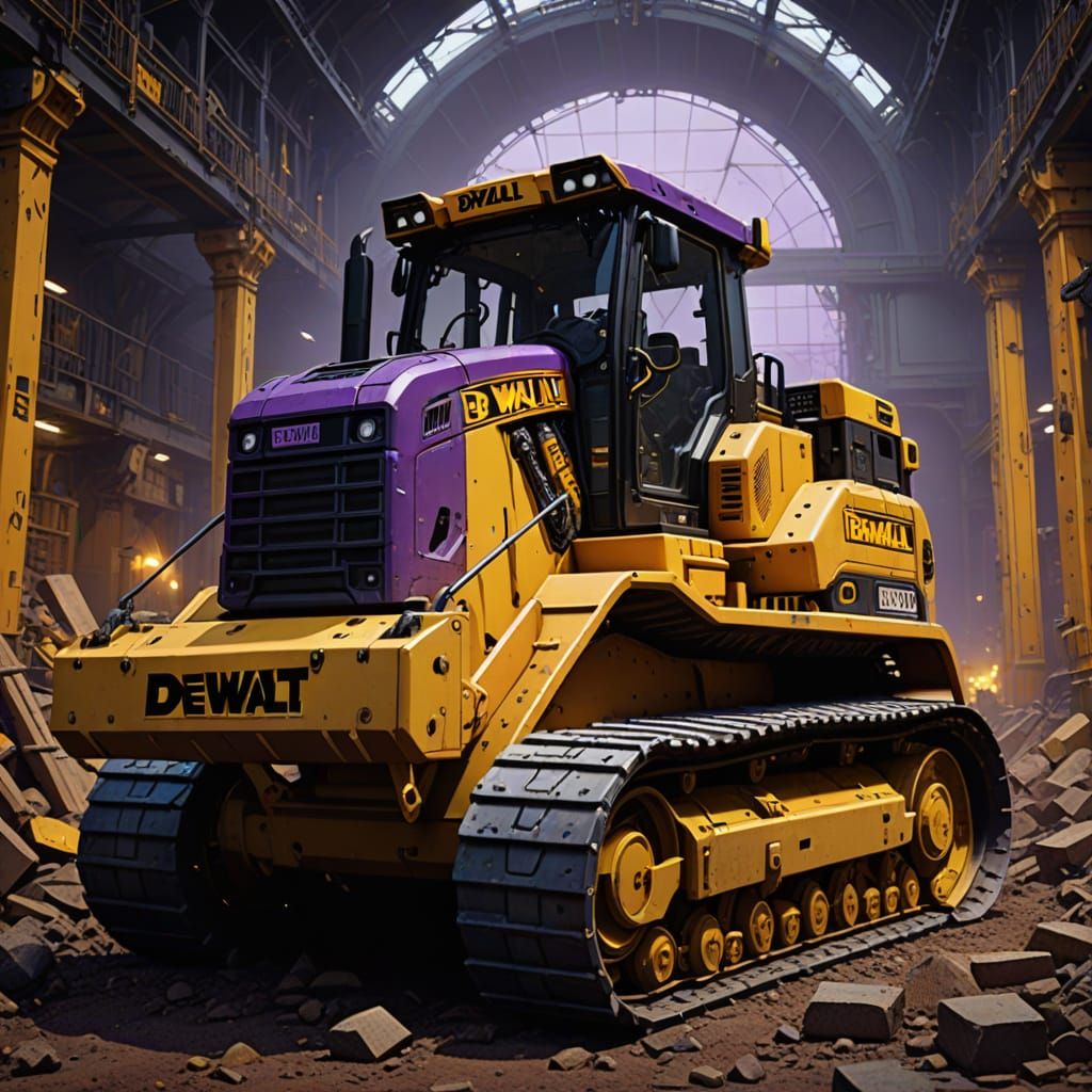 Dark Fantasy RC Dozer in 8k Resolution