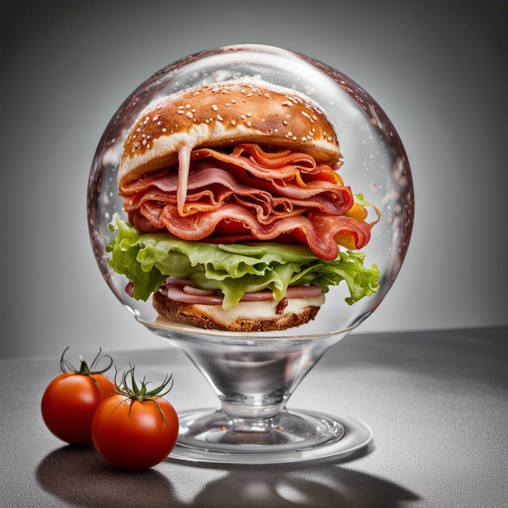 In a Wizard’s Glass Sphere, a Sandwich