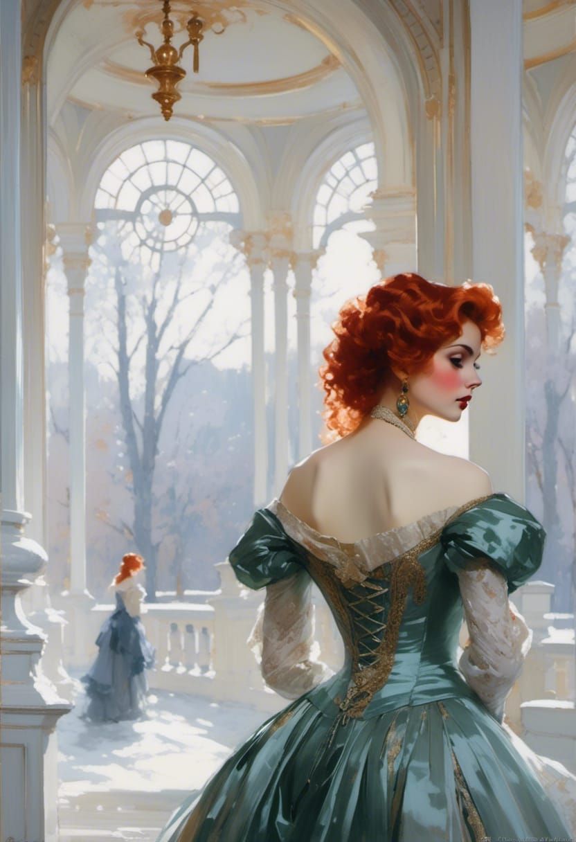 Victorian Vampire Mina Harker in Cucuel Style