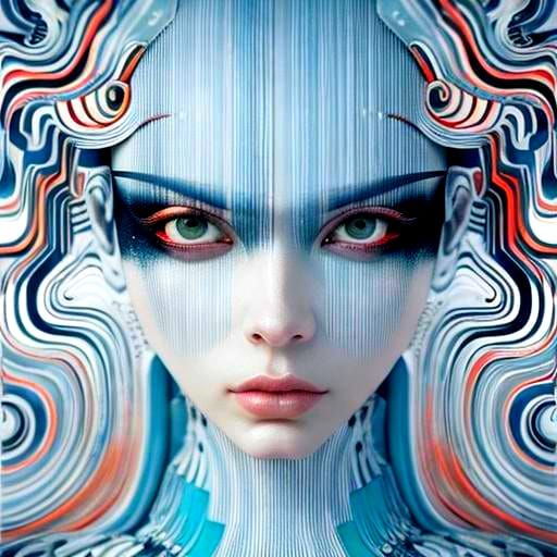 Surreal Glamorous Psychedelic Hyperrealistic Masterpiece