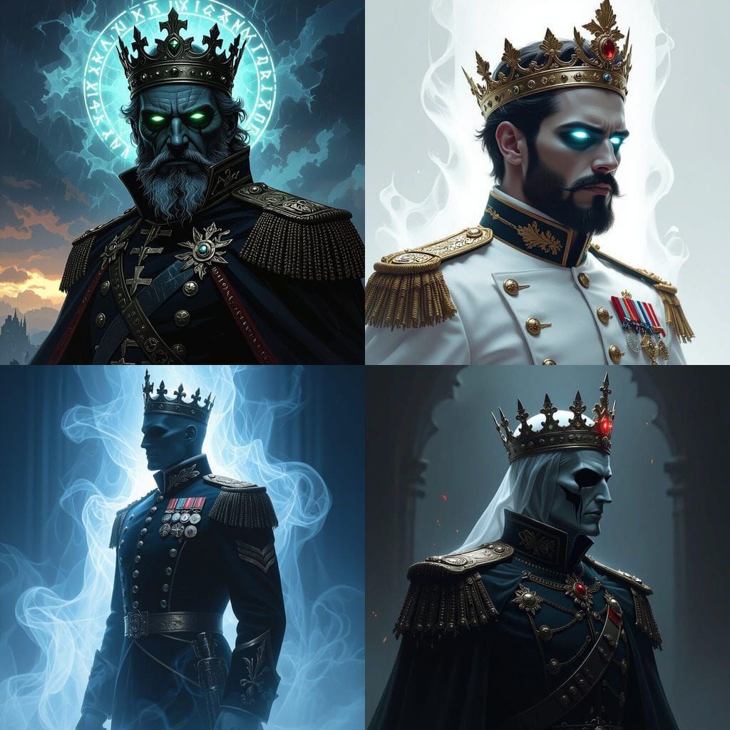 Ghost King in Military Suit Profile Picture