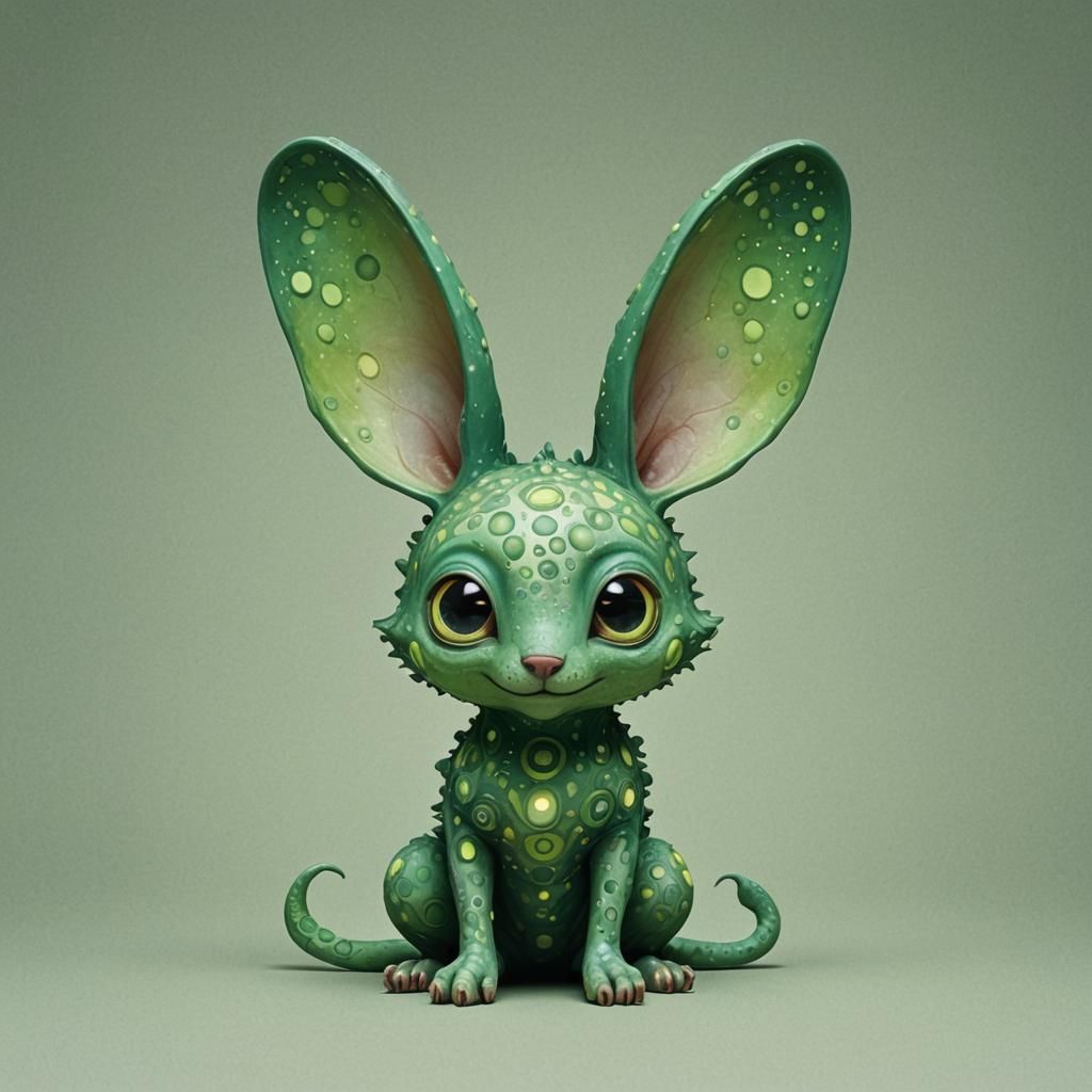 Bubljak the Odd in Surrealist Style