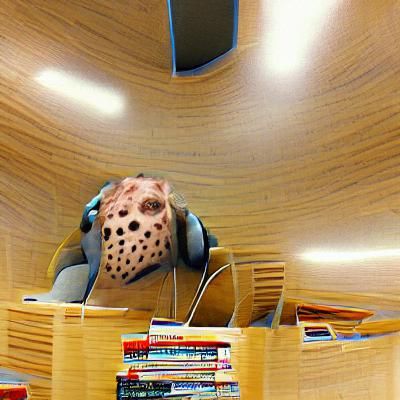Jason Voorhees Enjoys ASMR in Library