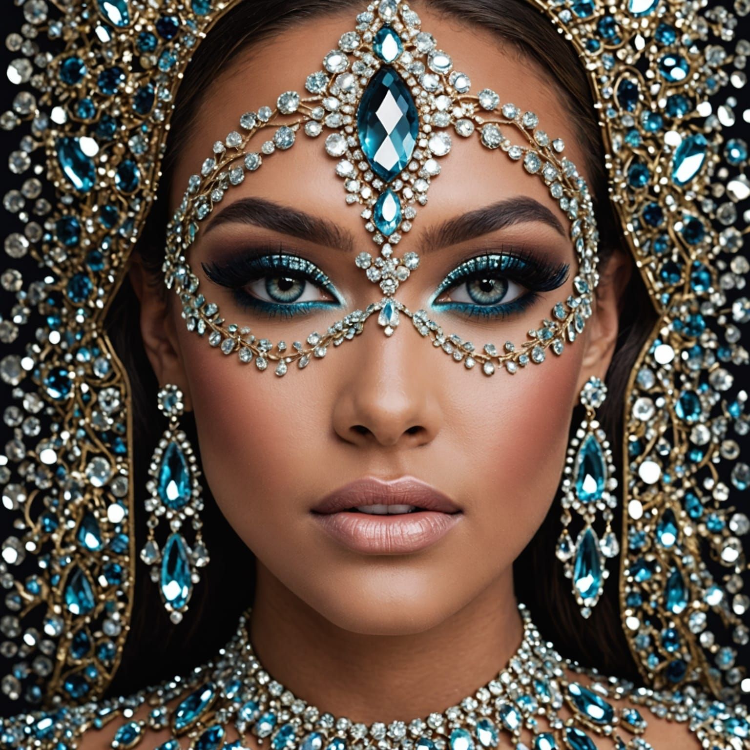 Bedazzling Image Generated by AI