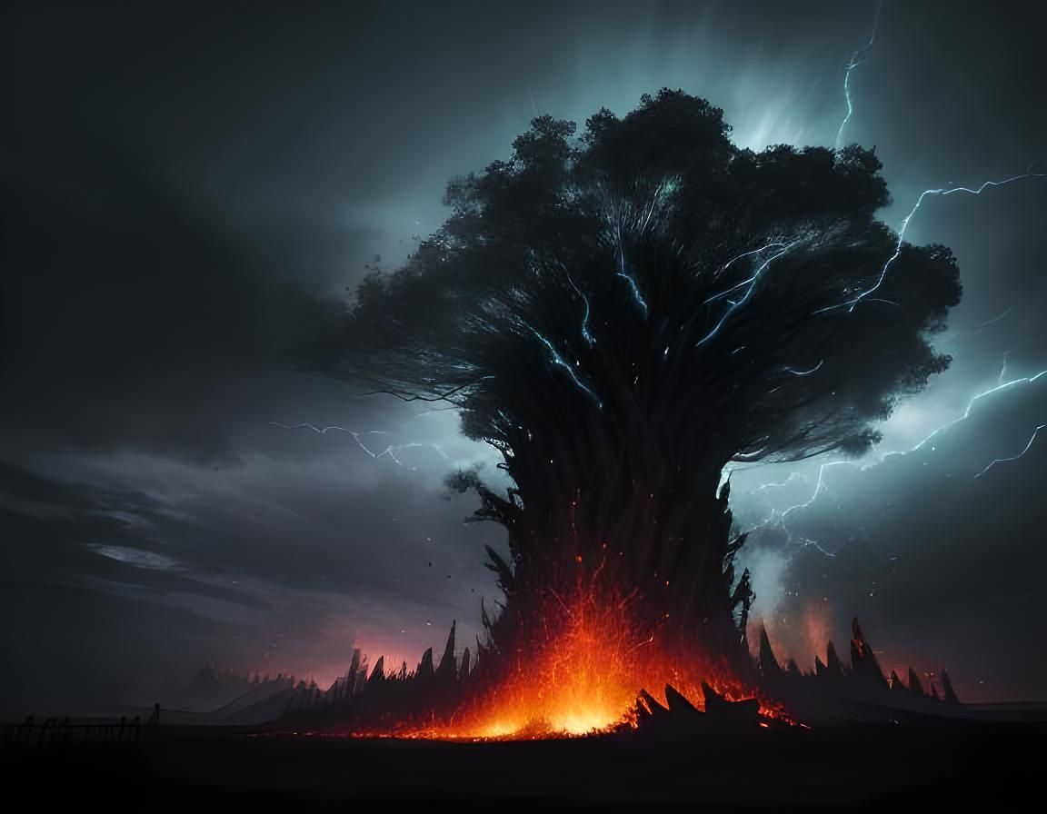 Epic Magical Duel: A Wizard War Unfolds