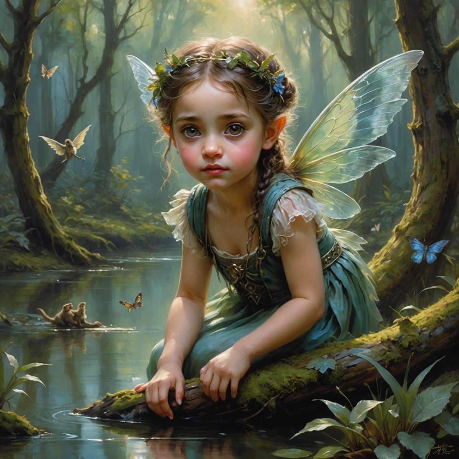 I Can See Myself In The Water!