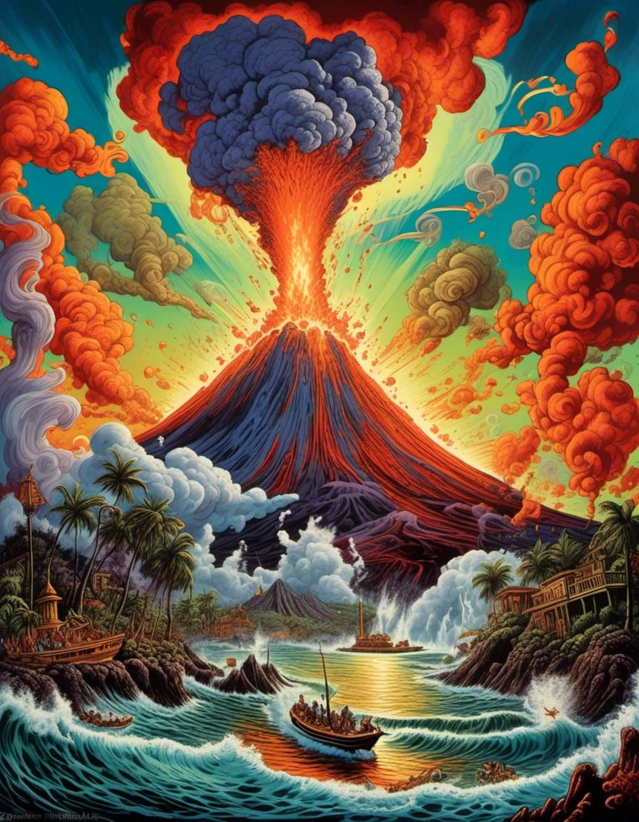 Grüt Volcano